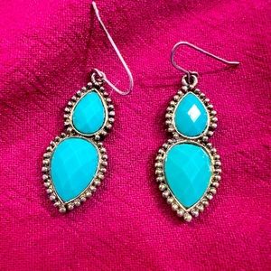 Vintage turquoise earrings